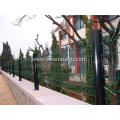 Beautiful PVC Coated Triangle Welded Wire Mesh Fence